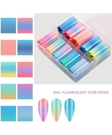 dijiusidy Lightweight Nail Foil Paper Nail Stickers Art Paper Decoration Beautiful Adjustable Exquisite Transfer Stickers Toenails - Buy Online on GoSupps.com