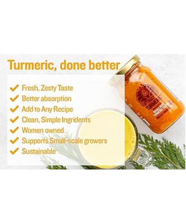 Truly Turmeric - Wildcrafted Fresh Turmeric Paste Original 235g/8oz - Buy Online on GoSupps.com
