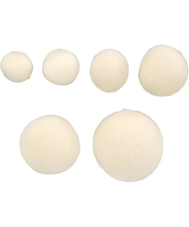 6 Wool Drying Balls Clothes Softening Balls Laundry Drying Reusable Balls Clothes Drying Accessories - Buy Online on GoSupps.com