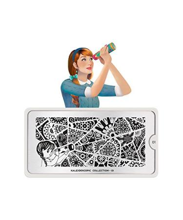 Moyou Stamping Stencil - Kaleidoscope 01