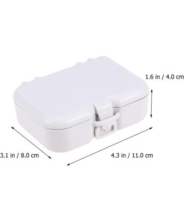 DENTURE CARE SET: DITUDO Container for Artificial Teeth with Mirror Holder & Brush - Perfect Denture Storage Box - Buy Online on GoSupps.com