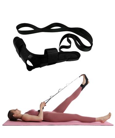 Calf Stretcher -Fascia Stretcher For Leg Hamstring Ankle Stretcher  Plantar Faciitis Foot Strap Yoga Stretching Belt Men and Wom