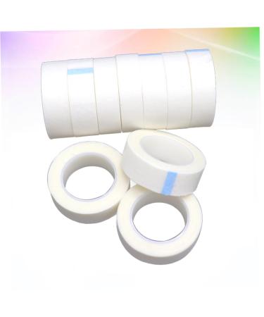 FRCOLOR 24pcs Adhesive Eyelash Tapes Foam Grip Tape Lash Tape for Eyelash Extensions Eye Pads for Lash Extensions Breathable Eyelash Tape Makeup Tool Grafting Tape White