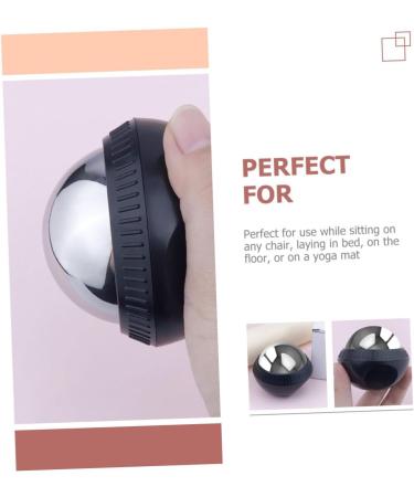 Fomiyes 3-Pack Stainless Steel Massage Balls - Portable Manual Massage Roller for Foot & Body Relief | Ideal Home Massager - Buy Online on GoSupps.com