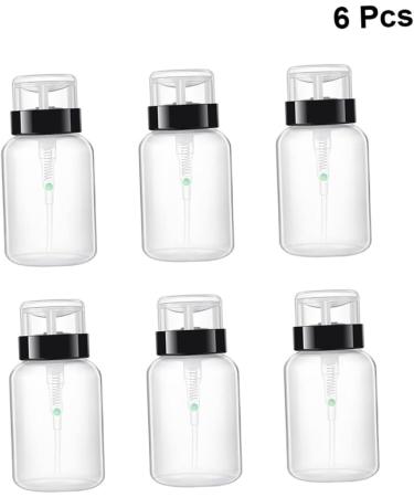 SOESFOUFU Makeup Remover Squeeze Bottle Kit - 6 Lockable 200ml Squeezable Bottles for Liquid Storage - Buy Online on GoSupps.com