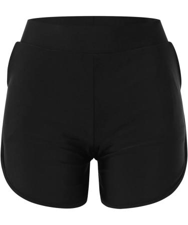 Bavarian Long Women s Beach Shorts | Transparent Bikini Rock Swimwear | Elegant V-Slit Black 3XL - Buy Online on GoSupps.com