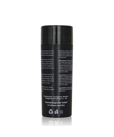 Buy R-Kerhair 100% Natural Keratin Thickening Fibers (Black) - Optional Applicator & Fixer - Fast International Shipping - Buy Online on GoSupps.com