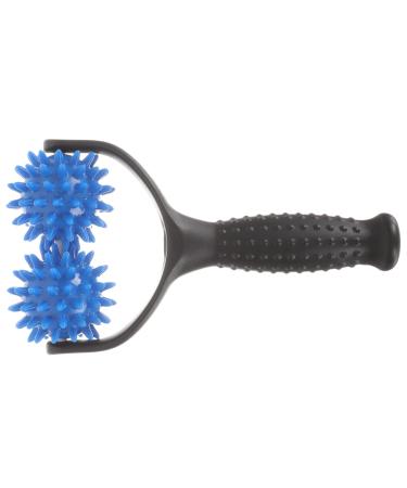 Outanaya massage ball hold massage gear for foot roller fascia massage tab body massage gauge body muscle massager tension roll massage tool facial roller Handheld 22x plastic fasciitis 20x1cm blue
