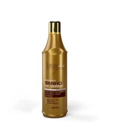 Forever Liss - Linha Banho de Verniz - Shampoo Extra Brilho 500 Ml - (Varnish Bath Collection - Extra Shine Shampoo 16.90 Fl Oz)