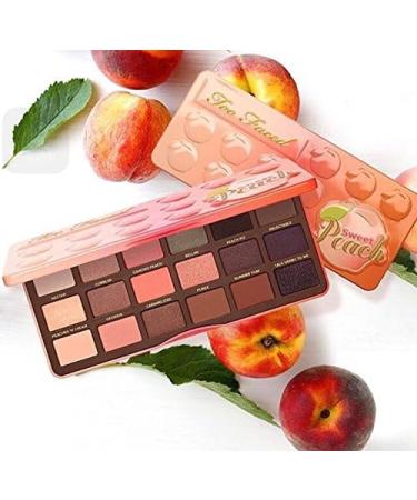 Too Faced Sweet Peach Eyeshadow Palette - 18 Vibrant Shades | International Shipping Available - Buy Online on GoSupps.com