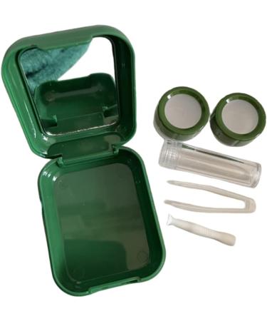 Buy Solustrie Colored Contact Lens Container with Mirror - Portable Organizer & Storage Box for Contacts - Buy Online on GoSupps.com