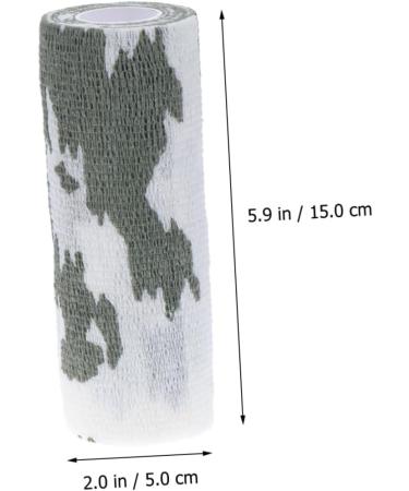 GLEAVI 2 Rolls Cohesive Tape - Cotton Sports Wrap Adhesive Camouflage Gauze for Enhanced Support | International Shipping Available - Buy Online on GoSupps.com