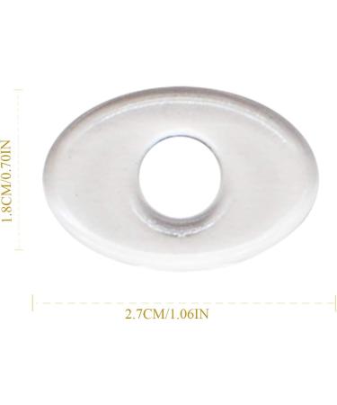Mazlaz 36-Piece Transparent Silicone Callus Cushions | Waterproof Corn Pads Toe Protectors for Men and Women - Soft Sticky Toe Pads for Feet, Toes, Heels - Buy Online on GoSupps.com