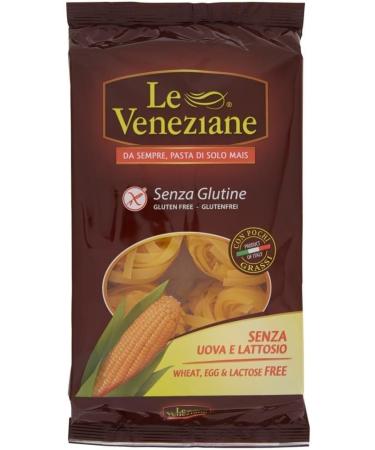  Italian Gourmet E.R. Le Veneziane Pasta di Corn Fettuccine N.28 Gluten Free 100% Italian Gluten-Free Gluten Free 250g + Italian Gourmet Pulp 400g - Buy Online on GoSupps.com