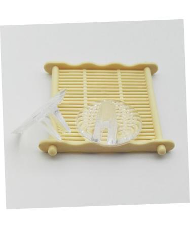 FRCOLOR 5 Pairs Reusable Gel Shoe Inserts - Adhesive Foot Pads & Round Hair Brush - Assorted Colors 3.5x3.5x1.8CM - International Shipping - Buy Online on GoSupps.com