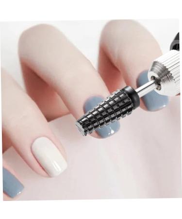 POPETPOP Black Ceramic Nail Polishing Head Nail Polishing Tool Acrylic Nail Drill Bits Rainbow Hair Clips Braiding Toy Nail Tools Nail Art Drill Bits Short Hair Set Women's Ceramics - Buy Online on GoSupps.com