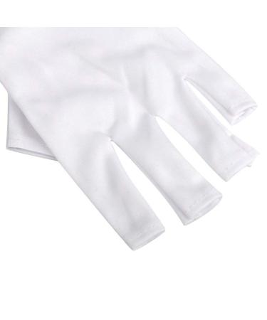 Ruluti UV Shield Gloves for Nail Art - Anti-UV Protective Driving Gloves for Manicure & Drying - Buy Online on GoSupps.com