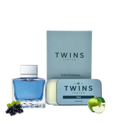 No.1162 | Impression of Seduction For Men | Men's Solid Perfume | 053.4 Oz / 15 gr Antonio Banderas Blue Seduction For Men Impression