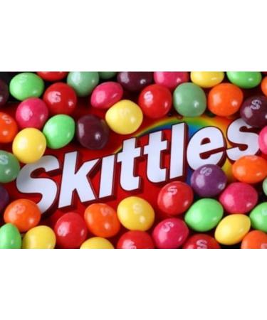 3 x Skittles Vegan Chewy Sweets Fruit Flavoured Bag 45g Delicious Tasty And Twisty Treat Gift Hamper For Birthday Christmas Sold By Kidzbuzz - Buy Online on GoSupps.com