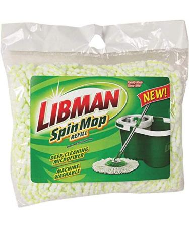 Libman 1164 Spin Mop and Bucket Refill-Pack of 2