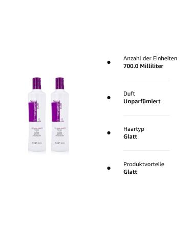 Fanola No Yellow Shampoo 350 ml - Pack of 2 | Best Purple Shampoo for Blonde & Silver Hair - International Shipping Available - Buy Online on GoSupps.com