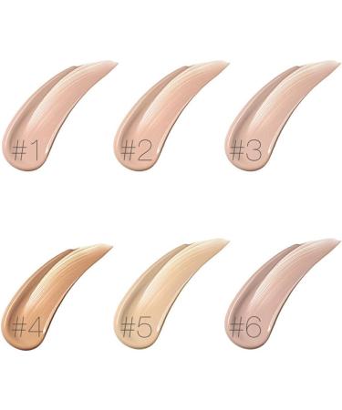 Dajidafu Oil-Control Matte BB Liquid Non-toxic Hydrated Matte Finished Foundation Cream For Face Cream Liquid Foundation Bb Cream No.01 - Buy Online on GoSupps.com