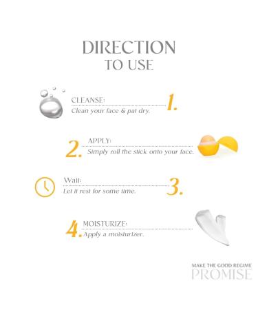 Beauty Serum Stick 8g | Travel-Friendly Roll-On with Niacinamide Vitamin C & Glycerin | Fights Dullness - Buy Online on GoSupps.com