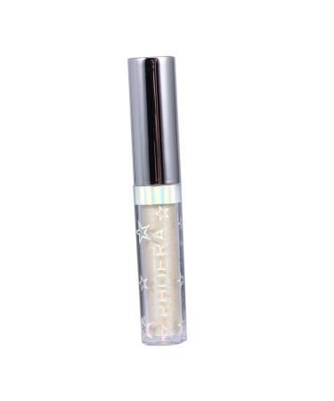 Beavorty Makeup liquid glitter Eyes women makeup liquid eyeliner liquid Metal 1 count (Pack of 1) Golden