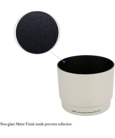 JJC Reversible Lens Hood for EF 70-200mm f/4L is USM Lens - Replaces ET-74 Hood, 67mm Cap and Filter Compatible - Buy Online on GoSupps.com