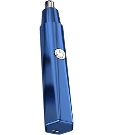 Sleek Electric Nose Hair Trimmer - Gentle Hair Removal Blue | International Shipping Available - Buy Online on GoSupps.com