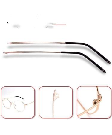 VIORNO Glasses Legs Replacement Temples for Reading Glasses Thin Metal Frame Arms Rose Gold - International Shipping Available - Buy Online on GoSupps.com