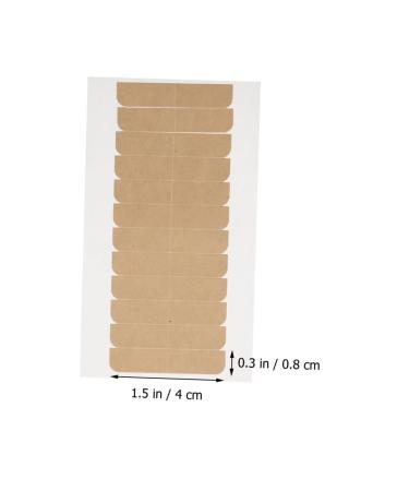 POPETPOP 6 Sheets Double-sided Tape Hair Bands Wig Double Sided Tape Toupee Hair Ribbon Hair Tape Scalp Tape Extension Tape Replacement Tape for Extensions Adhesive Suite Bangs - Buy Online on GoSupps.com