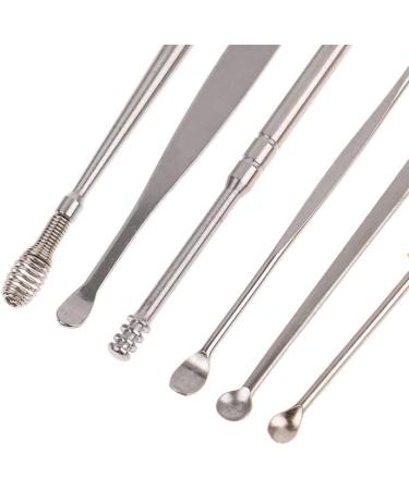 7Pcs Ear Pick Earwax Removal Kit - Portable Ear Cleaner Tool Set With Box - Buy Online on GoSupps.com