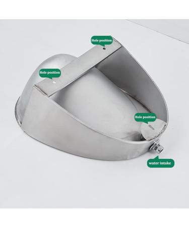 High-Efficiency Flushing Adult Stainless Steel Urinal Automatic Induction Wall-Mounted Urinal with Flush Valve Deodorant and Anti-Blocking Public Toilet Urinal Used in - Buy Online on GoSupps.com