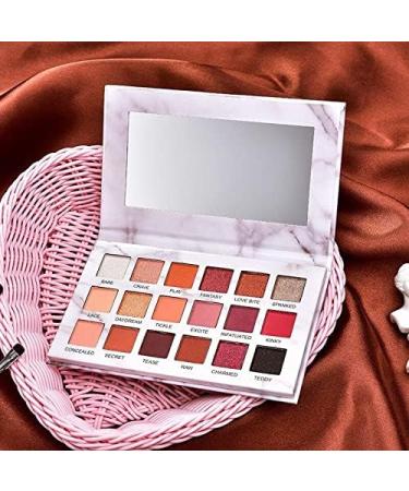 JOYTILLGU Beauty Palette 18 Colors Eyeshadow Palette Waterproof High Gloss Shimmer Pigmented Eyeshadow Palettes Makeup Cosmetics Women Makeup Eyeshadow Palette - Buy Online on GoSupps.com