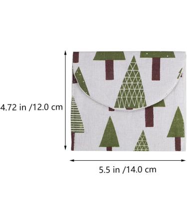 Toyvian Teen Girl Purse 6pcs Sanitary Napkin Storage Bag Set - Portable Pad Coin & Makeup Bags for Women and Girls - Buy Online on GoSupps.com