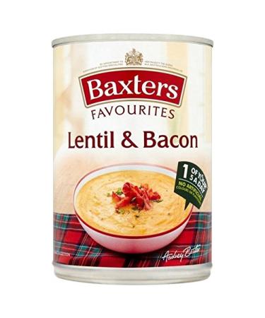 Baxters Favoriten Pack of 2 Lentils and Speck Soup 400g