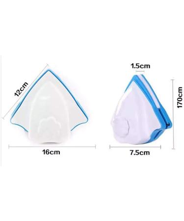 Magnetic Window Cleaner/Indoor and Outdoor Glass Pane Cleaning/Single Double Or Tripled Glazed Adjustable Magnetic Force - Buy Online on GoSupps.com