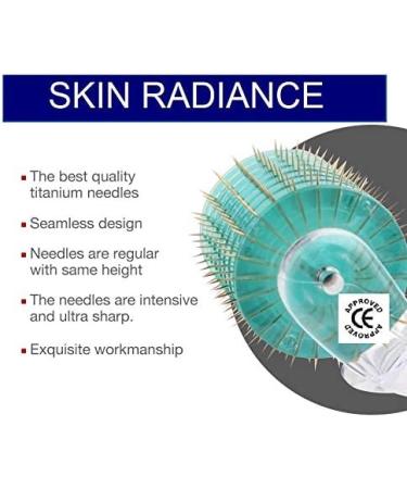 Skin Radiance Derma Roller 0.5mm - Best Microneedling Roller for Skin Derma roller for Hair Growth with Amazing Results. Full Dermaroller Instructions Included 0.5 mm - Buy Online on GoSupps.com