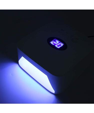 Buy 48W UV LED Nail Dryer Lamp - Intelligent Multifunctional Gel Nail Polish Dryer - Professional Nail Art Accessories UK - Buy Online on GoSupps.com