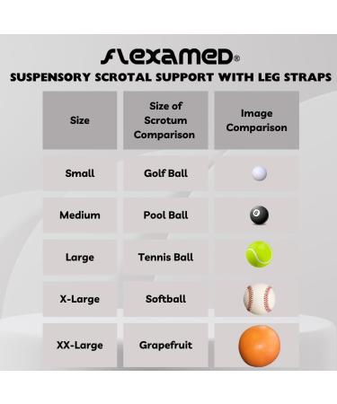Buy Suspensory Scrotal Support with Leg Straps | Premium Comfort & Support | International Shipping Available - Buy Online on GoSupps.com