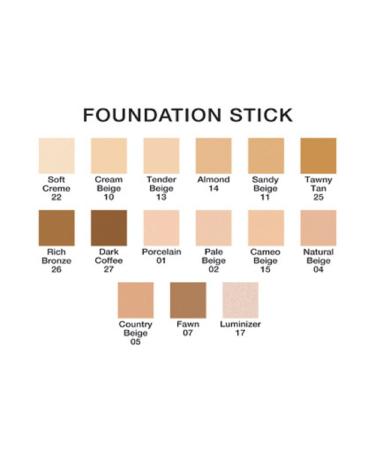 Beauty Deals Creamy Conditioning Foundation Stick - Buildable Coverage, Hypoallergenic (Pale Beige) - Buy Online on GoSupps.com