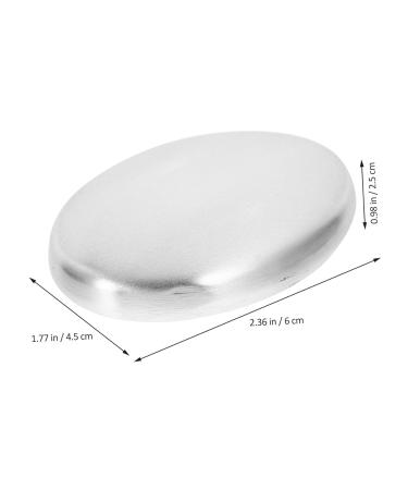 Buy NOLITOY Stainless Steel Triangle Soap - Odor Remover Bar for Kitchen & Refrigerator - Eco-Friendly & Safe - Buy Online on GoSupps.com