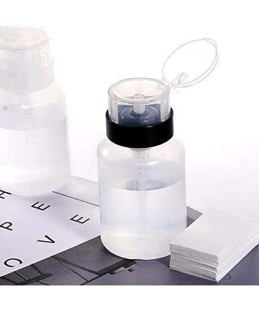 Lot de 3 flacons pompe vides pour dissolvant de vernis ongles - 200 ml - Pour d maquillant liquide et nail art - Bocaux de rangement en salon - Buy Online on GoSupps.com