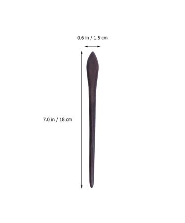 Beaupretty Hand-Carved Japanese Hair Chopsticks - 2 Pack Wood Hairsticks & Hair Pins for Long Hair Women - Buy Online on GoSupps.com