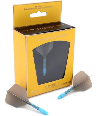 CUESOUL ROST T19 Integrated Dart Shaft and Flights - Big Wing Shape Grey 28mm - Buy Online on GoSupps.com