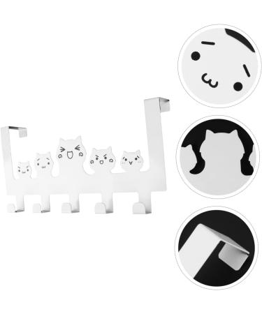 Cabilock Hook up Purse Hanger Purse Hooks Towel Hanger Animal Hook Rack Punch- Hook Coat Hook Ordinary 30X15.5CM White - Buy Online on GoSupps.com