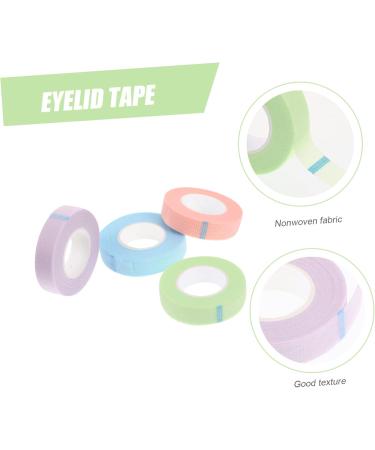 FOMIYES 12 Rolls Eyelash Eyelid Tape Breathable Medical Tape Beauty Salon Strips Lash Extension Supplies Lash Tool Eyelash Grafting Pads Makeup Tape Non-woven Fabric Eyes Eye Patch - Buy Online on GoSupps.com