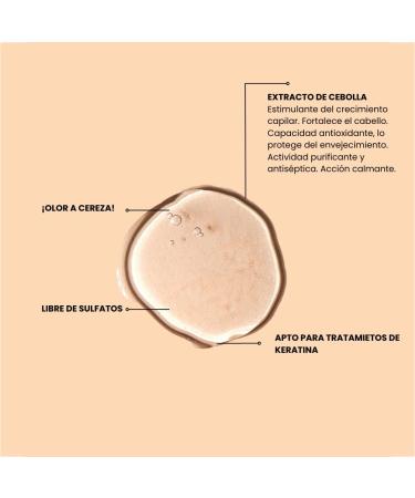  MI REBOTICA MI REBOTICA Sulphate-Free Onion Extract Shampoo 250 ml - Buy Online on GoSupps.com