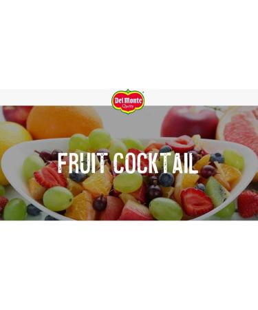 Del Monte 4 x 227g Mixed Fruit Cocktail in Light Syrup with Welari Thank You Card Peach Pinapple Grapes Pears Cherries Baking Cooking Dessert Ice Cream Topping (908g) (4pack) - Buy Online on GoSupps.com
